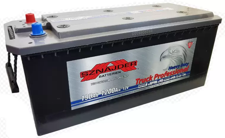 Аккумулятор грузовой SZNAJDER Truck 6СТ-190 Ач прям./обр.