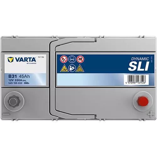 Аккумулятор автомобильный Varta Dynamic SLI B31 6СТ-45 Ач обр. (55B24L)