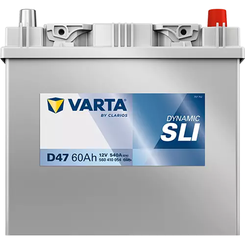 Аккумулятор автомобильный Varta Dynamic SLI D47 6СТ-60 Ач обр. (75D23L)