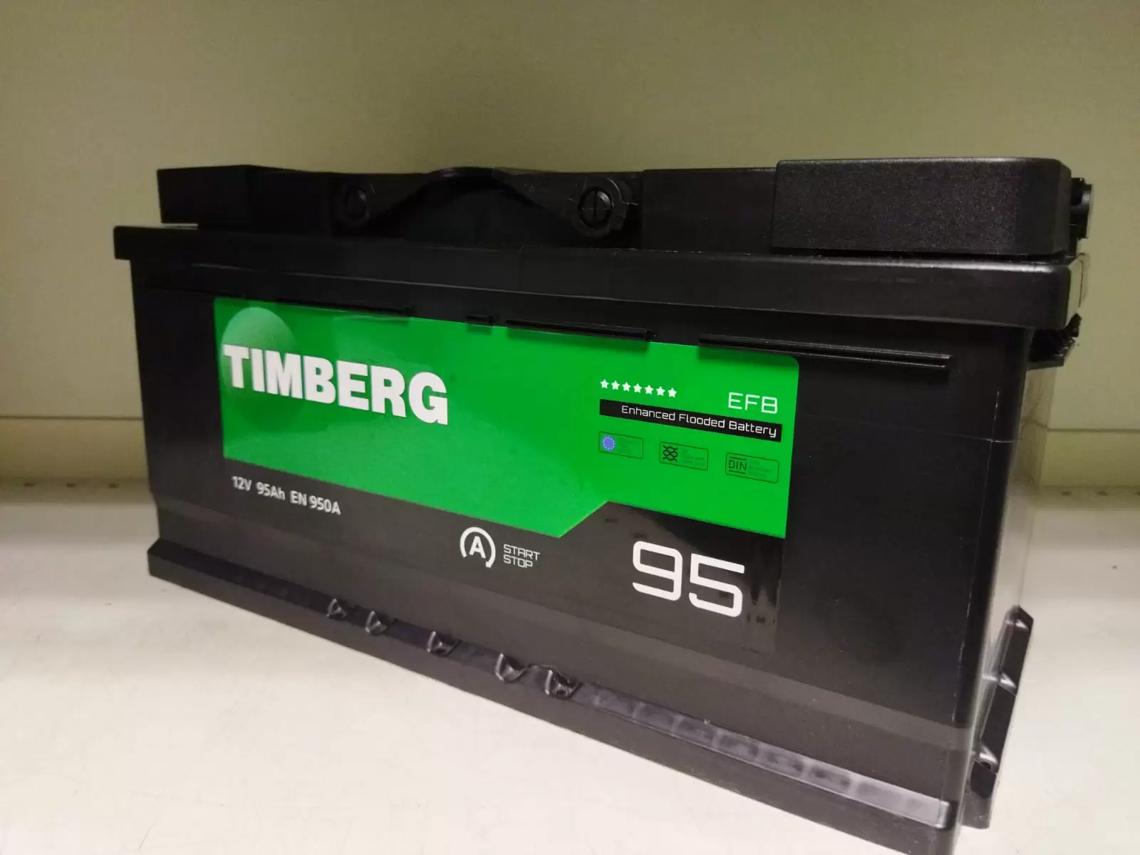 Аккумулятор автомобильный Timberg PREMIUM EFB EFB950 6СТ-95VL обр.