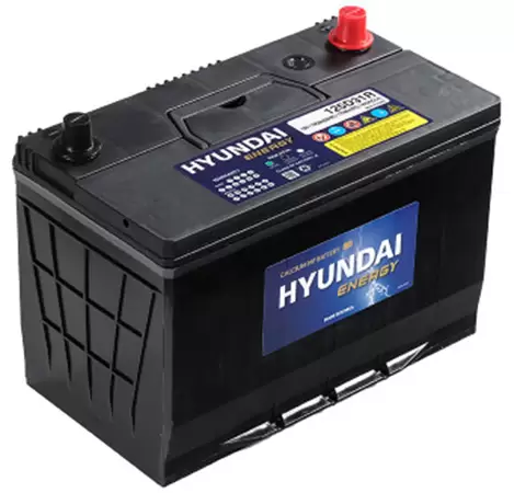 Аккумулятор автомобильный Hyundai 125D31R 6СТ-100 Ач прям.