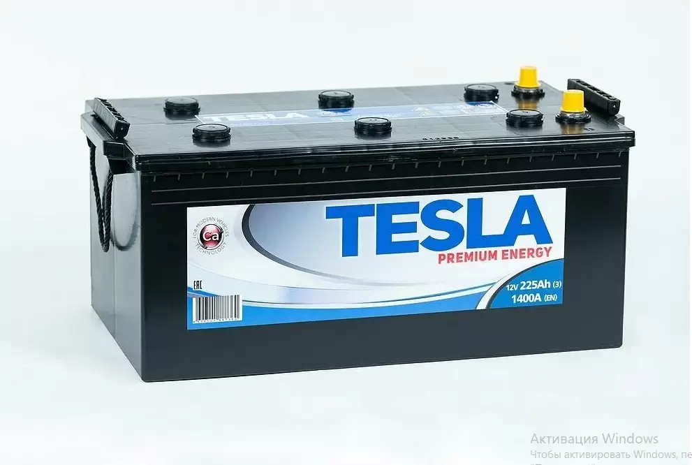 Аккумулятор грузовой TESLA PREMIUM 225.3 Ah 1400 A ОП