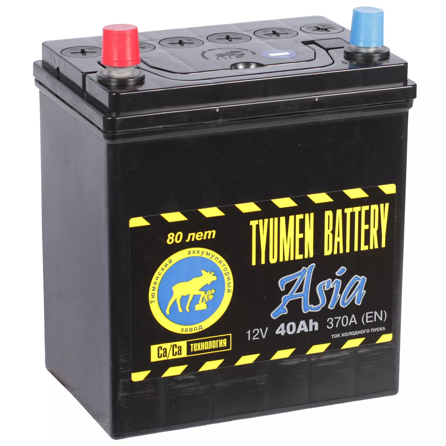 Аккумулятор автомобильный TYUMEN BATTERY Asia 6СТ-40 Ач прям. (44B19R)
