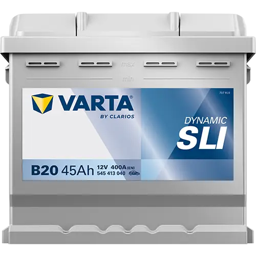 Аккумулятор автомобильный Varta Black Dynamic B20 6CT-45 прям.