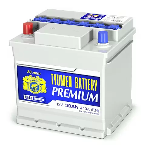 Аккумулятор автомобильный TYUMEN BATTERY PREMIUM 50.0 Ah ПП