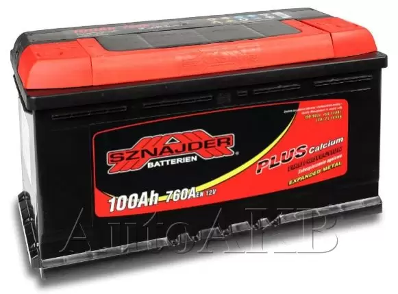 Аккумулятор автомобильный SZNAJDER 600 65 6СТ-100 Ач прям.