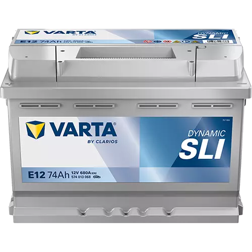 Аккумулятор автомобильный Varta Dynamic SLI E12 6СТ-74 Ач прям.