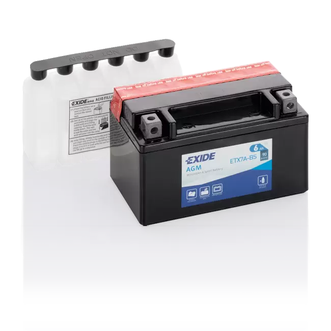Аккумулятор мото EXIDE ETX7A-BS (YTX7A-BS)