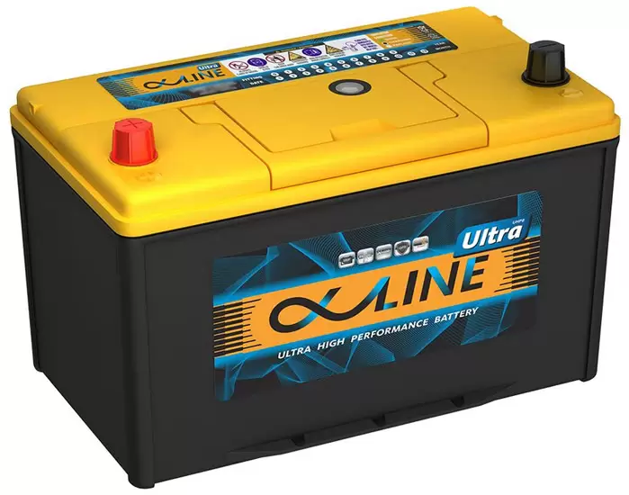 Аккумулятор автомобильный AlphaLINE Ultra 135D31R 6СТ-105 Ач прям.