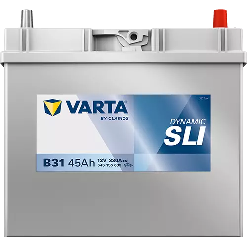 Аккумулятор автомобильный Varta Dynamic SLI B31 6СТ-45 Ач обр. (55B24L)