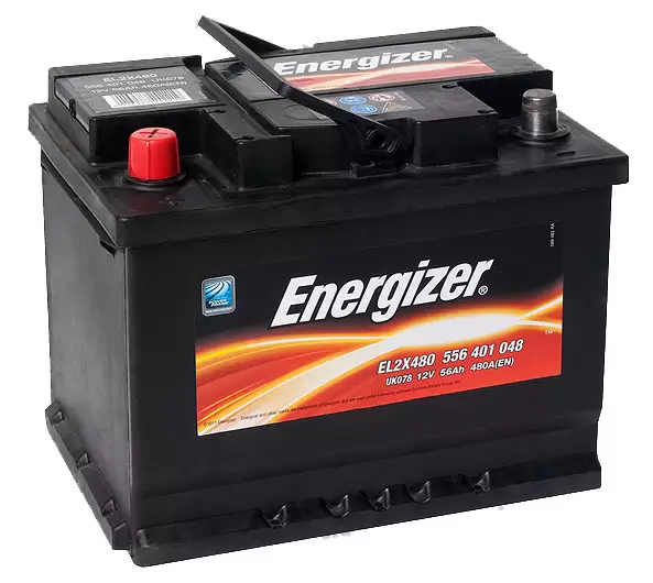 Аккумулятор автомобильный Energizer 6СТ-56 Ач прям.