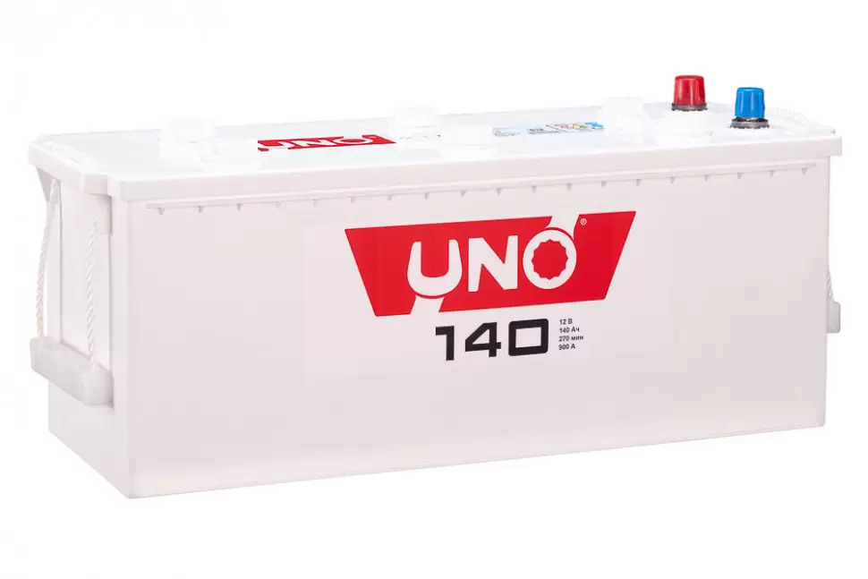 Аккумулятор автомобильный UNO 6СТ-140NR 140Ач 900А пп (арт.640129010)