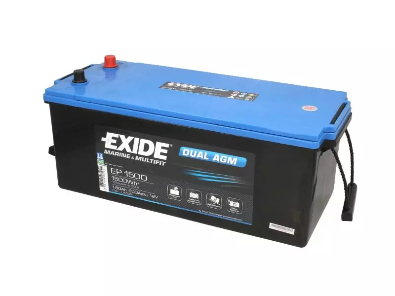 Аккумулятор лодочный EXIDE DUAL AGM EP1500
