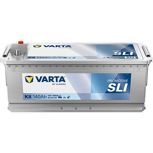 Аккумулятор грузовой Varta PROmotive K8 6СТ-140 Ач прям.