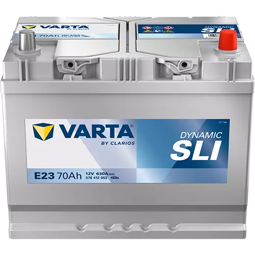 Аккумулятор автомобильный Varta Dynamic SLI E23 6СТ-70 Ач обр. (80D26L)
