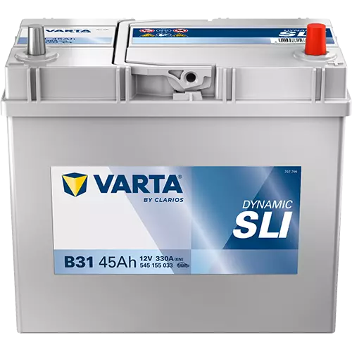 Аккумулятор автомобильный Varta Dynamic SLI B31 6СТ-45 Ач обр. (55B24L)