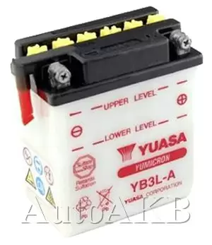 Аккумулятор мото YUASA YB3L-A 3 Ач