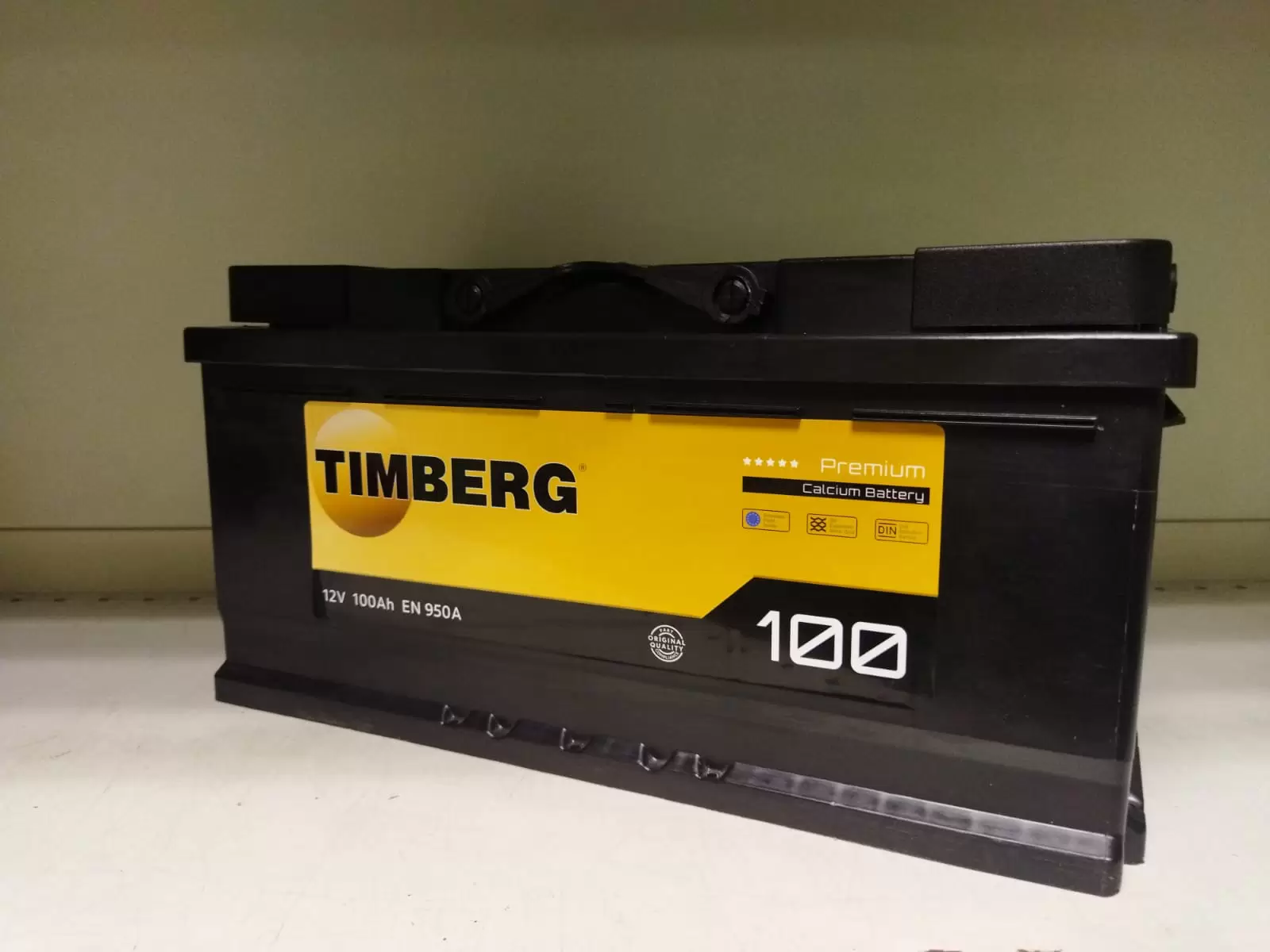 Аккумулятор автомобильный Timberg PREMIUM TP1000 6СТ-100VL обр.