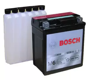 Аккумулятор мото Bosch М6 YTX7L-BS (12V) 6 Ач