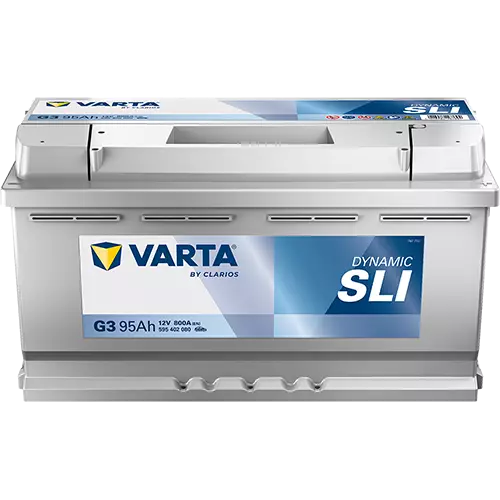 Аккумулятор автомобильный Varta Dynamic SLI G3 6СТ-95 Ач обр.