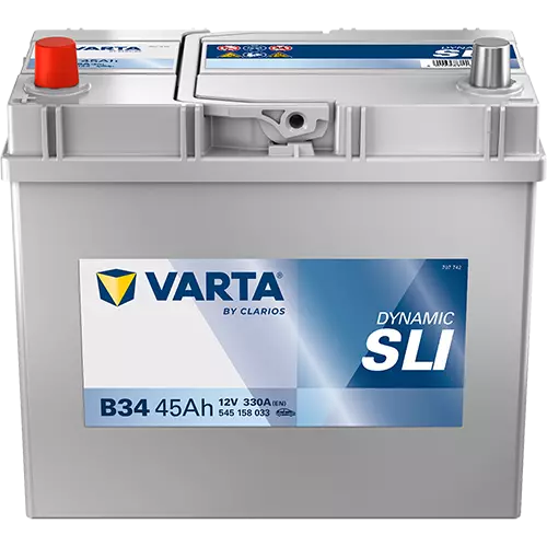 Аккумулятор автомобильный Varta Dynamic SLI B34 6СТ-45 Ач прям. (55B24RS)