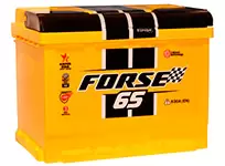 Аккумулятор автомобильный FORSE 6СТ-65 Ач прям.