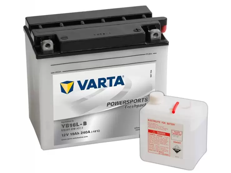 Аккумулятор мото Varta 519011 (YB16L-B) 19 Ач