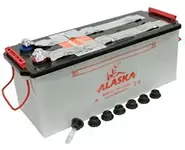 Аккумулятор грузовой Alaska N 200 (MF 190H52) 6СТ-200 Ач прям.
