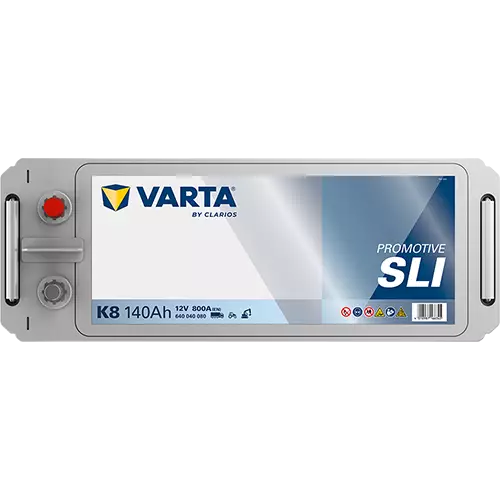 Аккумулятор грузовой Varta PROmotive K8 6СТ-140 Ач прям.