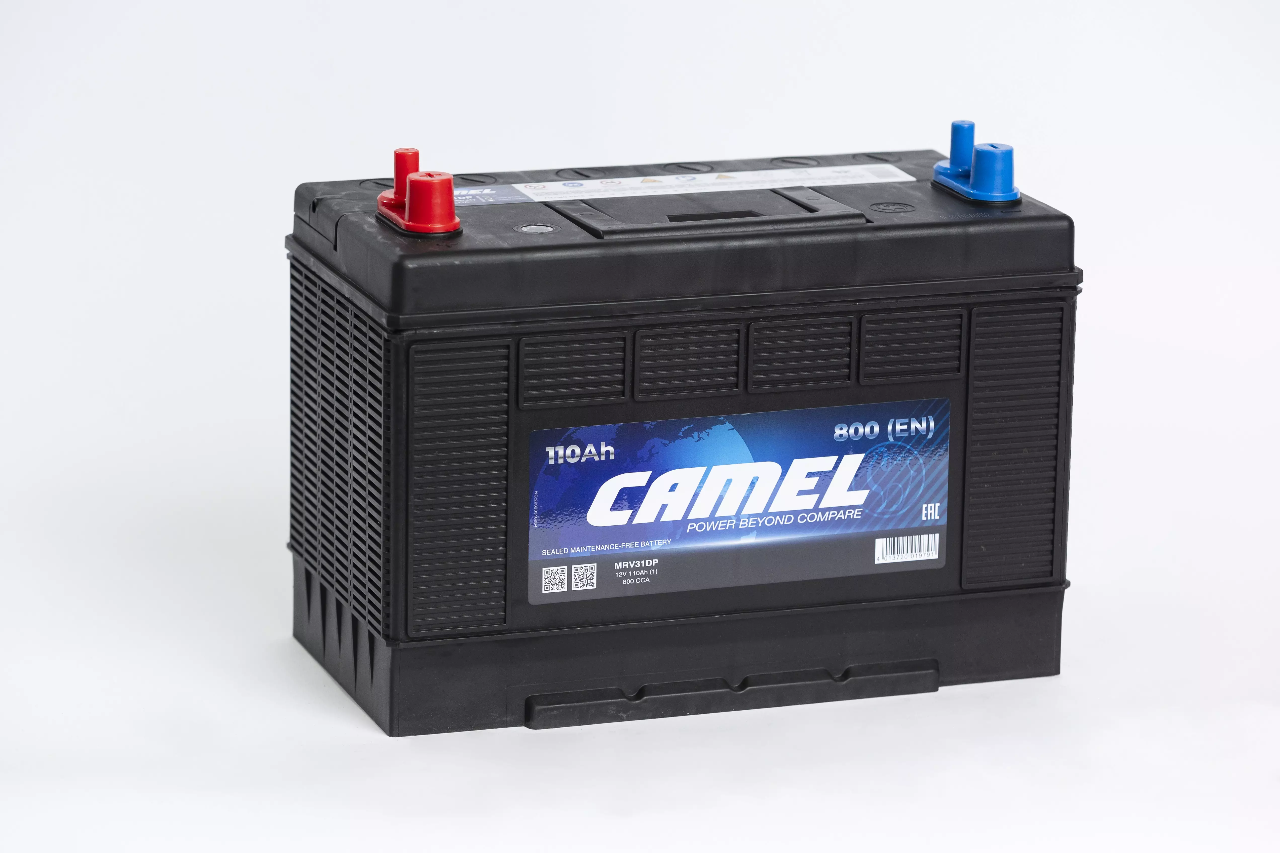 Аккумулятор лодочный CAMEL Marine MRV31DP 110Ah 800A ПП (330х175х245) D33