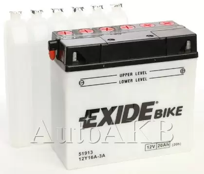 Аккумулятор мото EXIDE 12Y16A-3A 20 Ач