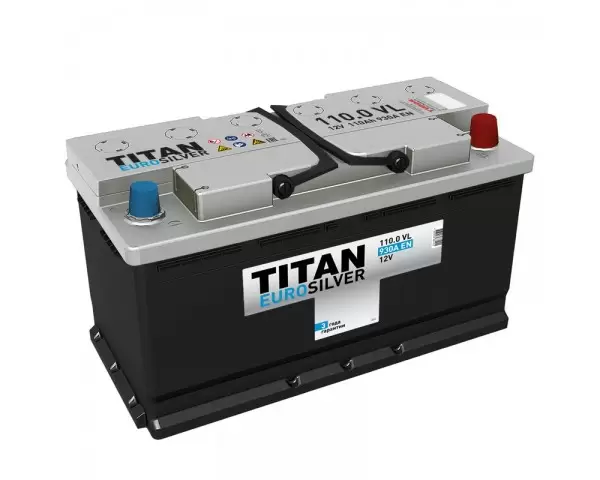 Аккумулятор автомобильный Titan Euro Silver 6СТ-110 Ач прям.