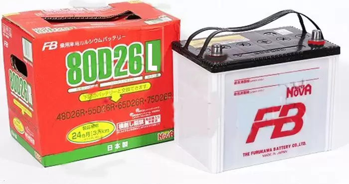 Аккумулятор Furukawa Battery Super Nova 80D26L 6СТ-68 АЧ обр.