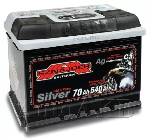 Аккумулятор автомобильный SZNAJDER Silver 570 25 6СТ-70 Ач обр.
