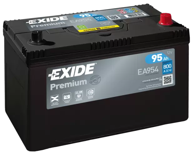Автомобильный аккумулятор EXIDE PREMIUM EA954 95 Ач