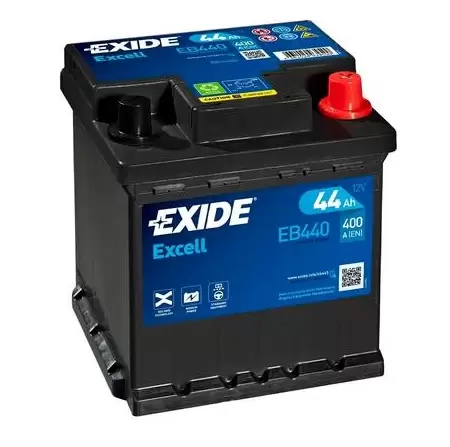 Автомобильный аккумулятор EXIDE EXCELL EB440 44 Ач
