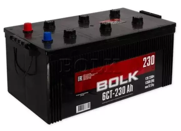 АККУМУЛЯТОР АВТОМОБИЛЬНЫЙ BOLK Россия 230.3 Ah 1350 A