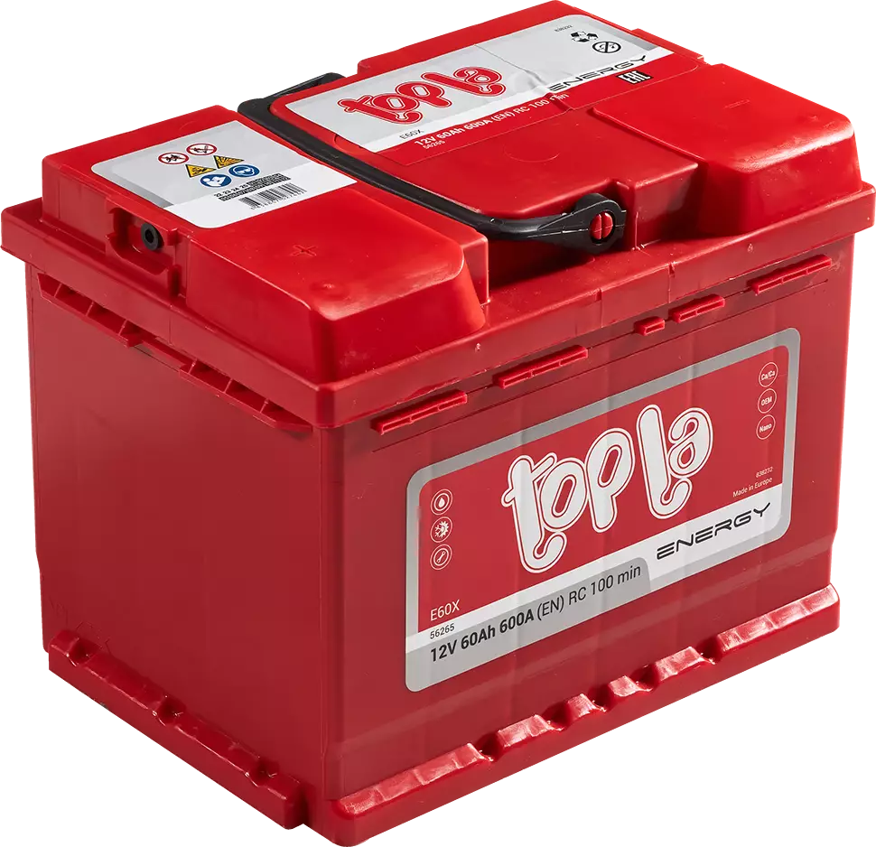 Аккумулятор Topla Energy 108160 6СТ-60 Ач ПП.