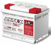 Аккумулятор автомобильный АКТЕХ АТ 50АЗ-L 6СТ-50 Ач прям. (низкий)