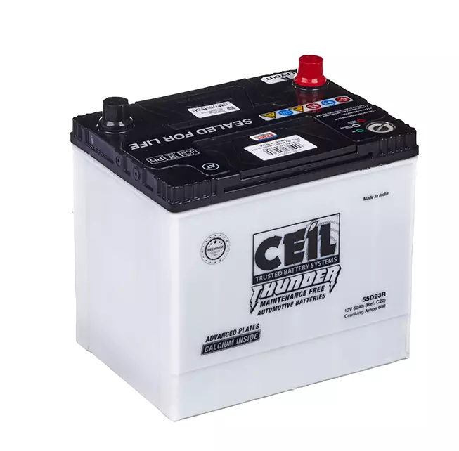 Аккумулятор автомобильный CEIL 60Ah 600A (232x172x225) 55D23R ПП