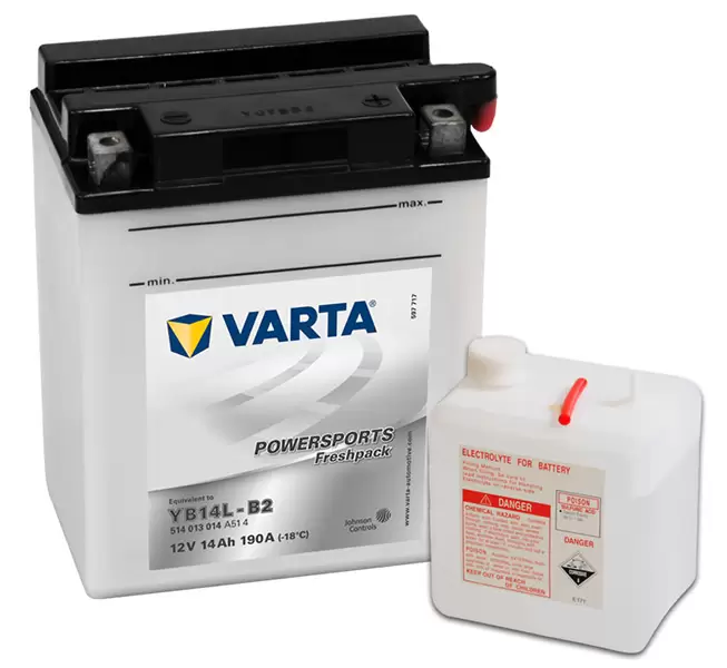 Аккумулятор мото Varta Freshpack 514 013 014 (YB14L-B2)