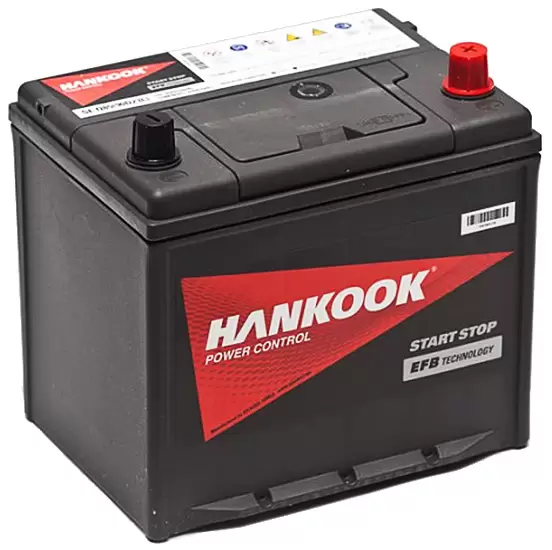 Аккумулятор автомобильный HANKOOK 90D23L EFB 6СТ-65 Ач обр.