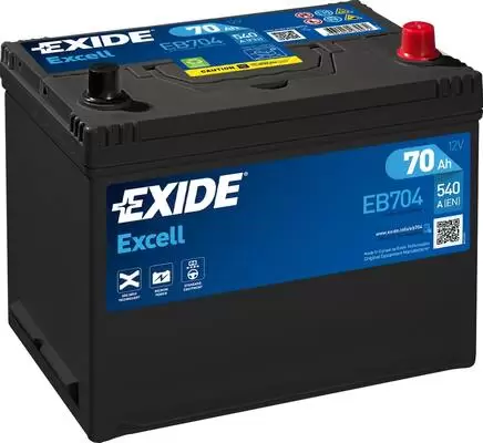 Аккумулятор автомобильный Exide Premium EB 704 6СТ-70 Ач обр. (80D26L)