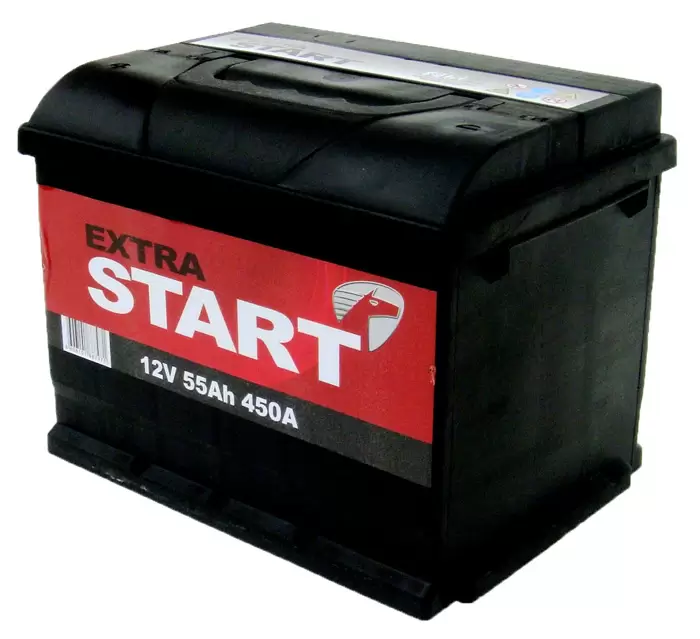 Аккумулятор автомобильный Extra Start 6СТ-55 Ач обр.
