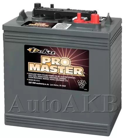 Аккумулятор тяговый Deka GC25 6V 3СТ-235 Ач пр/обр.
