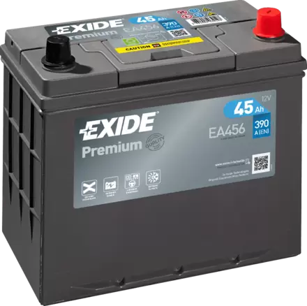 Автомобильный аккумулятор EXIDE PREMIUM EA456 45 Ач