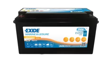 Аккумулятор лодочный EXIDE EQUIPMENT Li-Ion EV2500 200 Ач