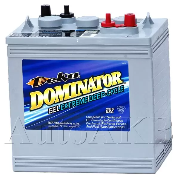 Аккумулятор тяговый Deka 8GGC2 GEL 6V 189 Ач