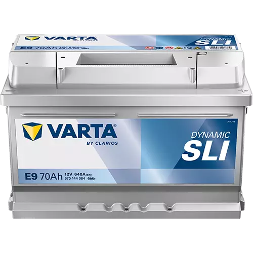 Аккумулятор автомобильный Varta Dynamic SLI E9 6СТ-70 Ач обр. LB3