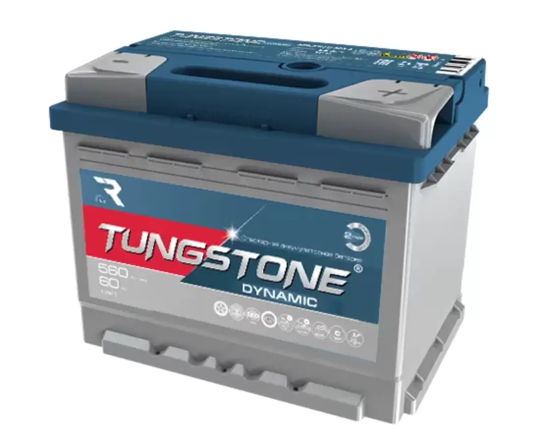 Аккумулятор автомобильный TUNGSTONE DYNAMIC L2 60Ah 560A ОП (242x175x190) L2